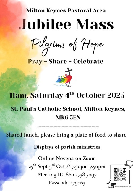 Jubilee Mass poster