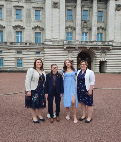 St Paul's team at Buckingham Palace