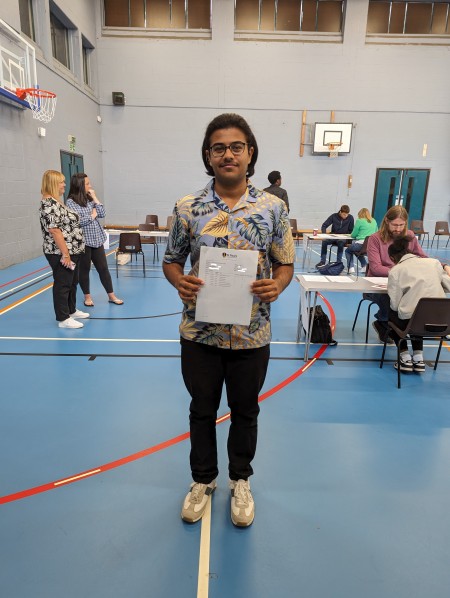 GCSE student
