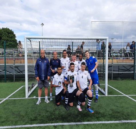 RNC Blind Football Team at the FA Disability Cup