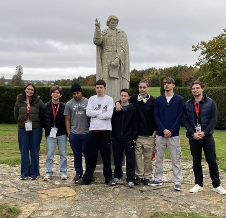 Students at Kintbury