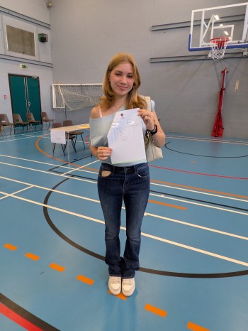 Student with results