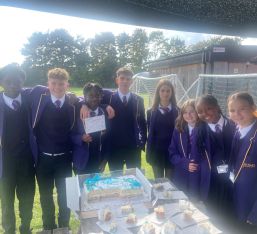 Students Help Celebrate St Mary Magdalene's 40th Birthday