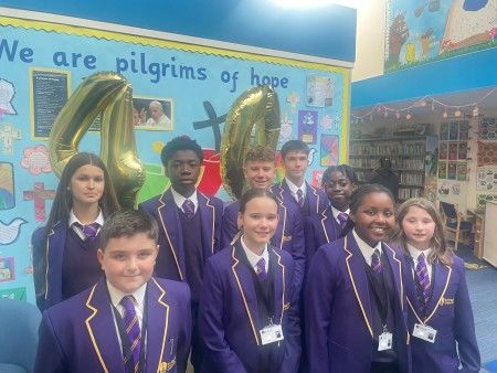 Students at St Mary Magdalene