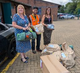 Amazon Donate Outdoor Equipment To DofE Students