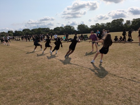 Sports Day tug of war