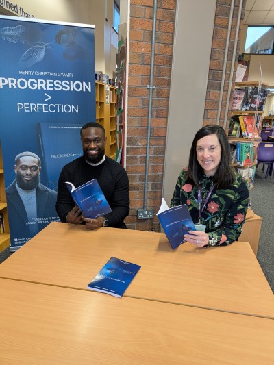 Henry Gyamfi with Deputy Head