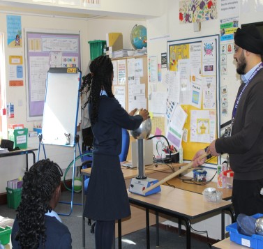 School visit during Science Week