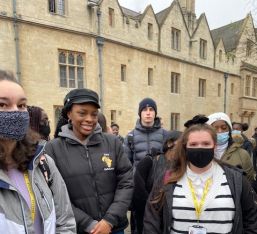 Students Explore Trinity College Oxford