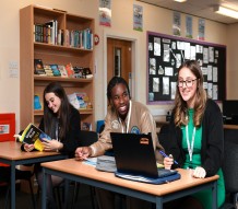 Three Sixth Form Students