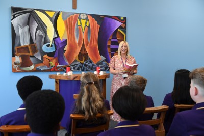 Pastoral Leader with students